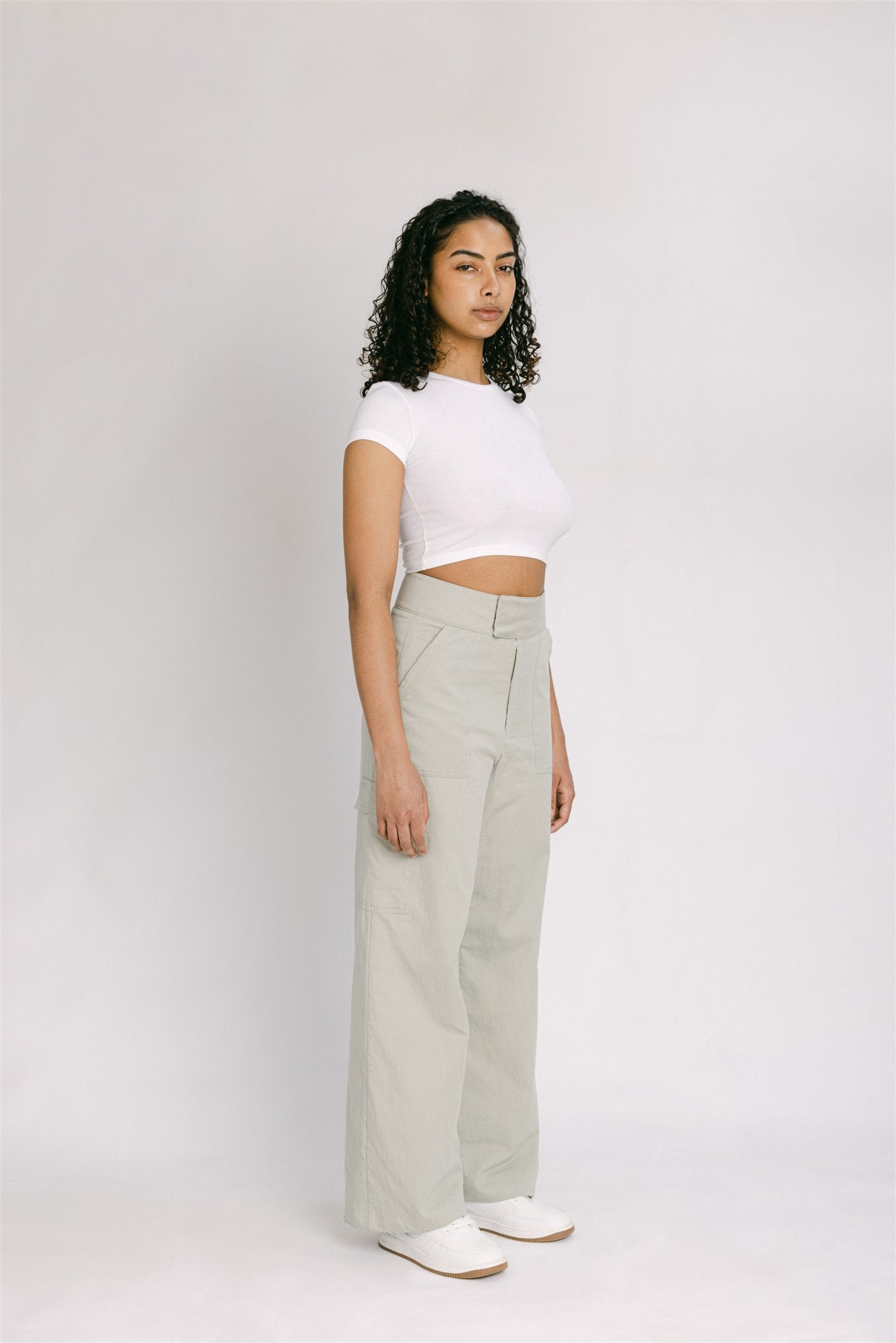 celadon tint cargo pants