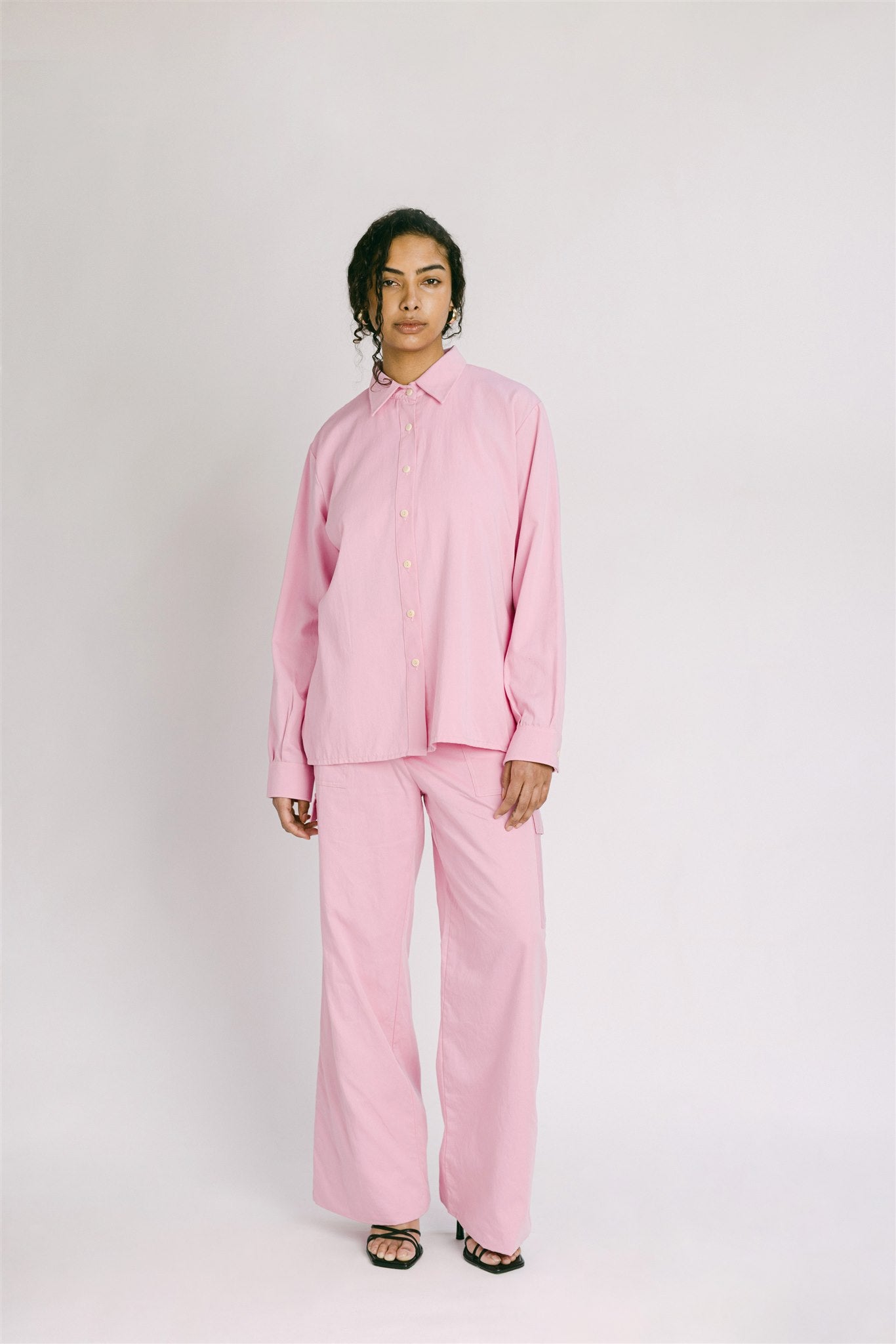 taffy long sleeved collared shirt